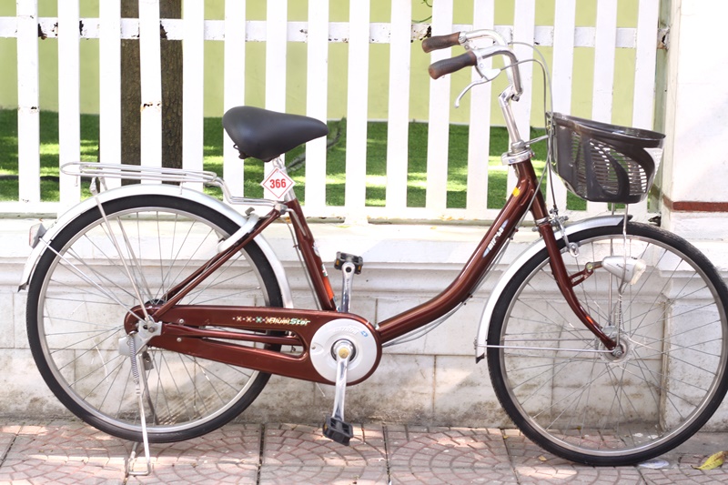 Xe đạp mini Nhật bãi ALUMINUM đến từ Japan